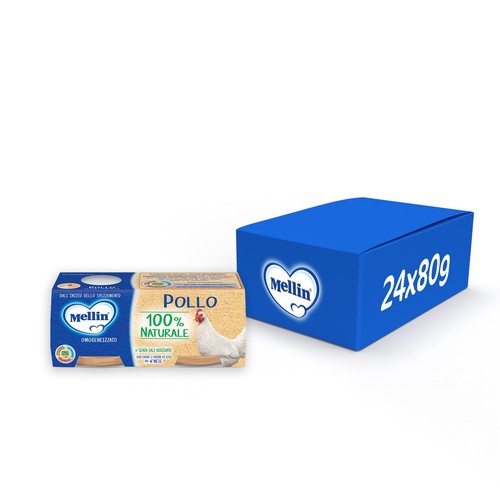 Pollo naturale omogeneizzato