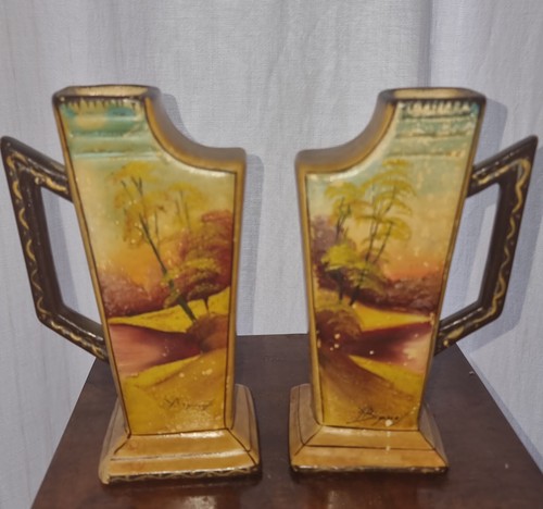 Coppia vasetti art deco - vasetti,