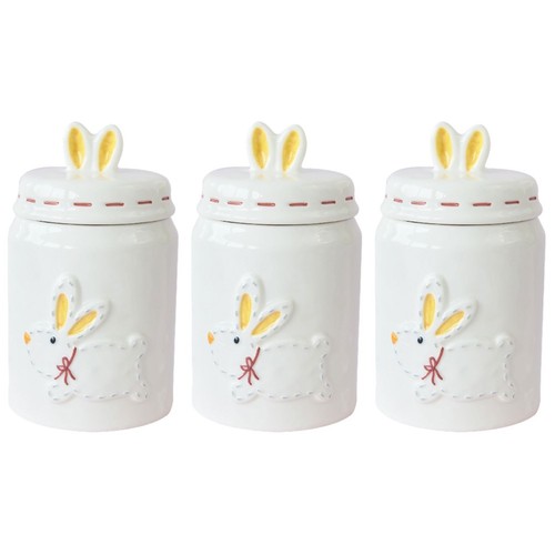 3pz barattoli portaoggetti - barattoli,