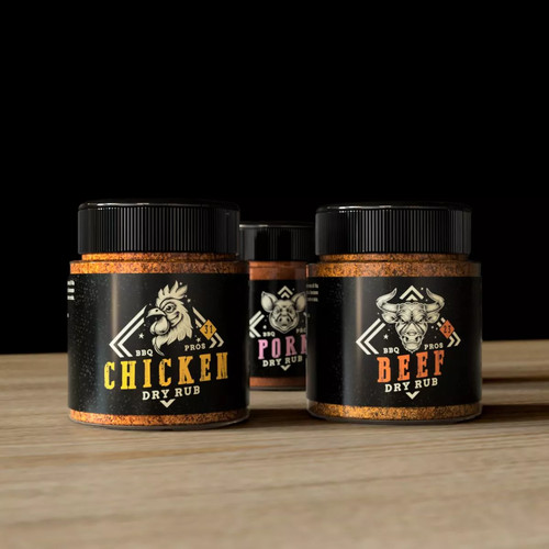 Kit barbecue rub essentials - kit,