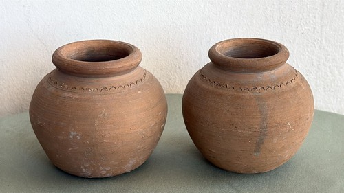 Coppia vasetti in - coppia, di