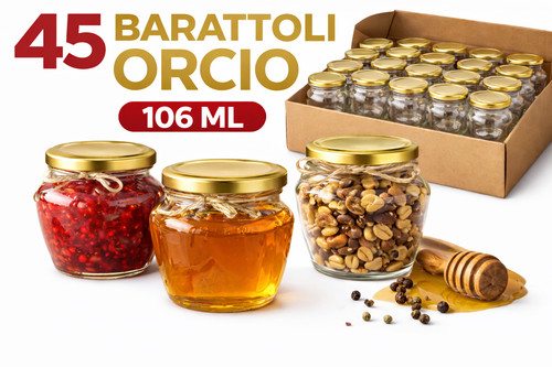 Barattoli vetro orcio - 45,