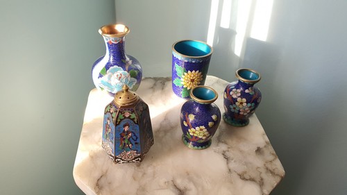 Vasetti vari cloisonné - vari,