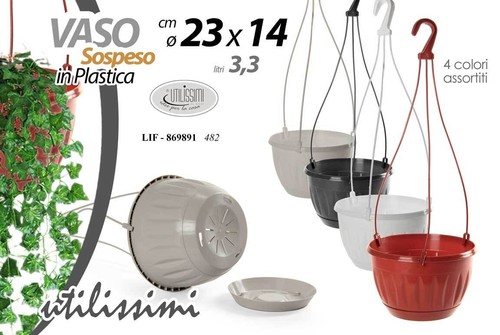 Vaso pianta sospeso fiori - sospeso,