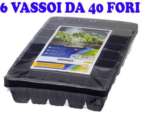 Semenzaio plastica per semina