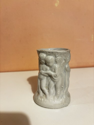 Vasetto ceramica con - con, angeli
